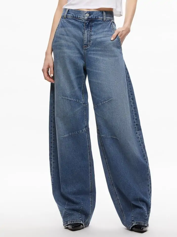 PARKER LOW RISE BALLOON LEG JEAN